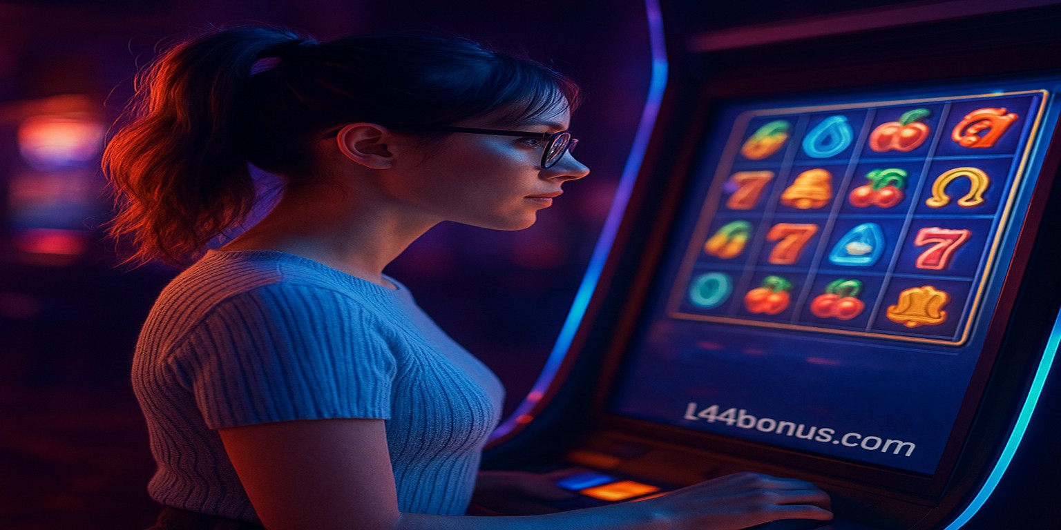 L44-এ ক্রেইজি টাইম গেমটি খেলার একজন নারী